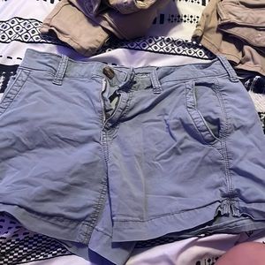 Blue American eagle shorts